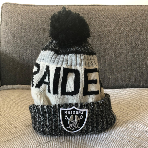 raiders winter hat
